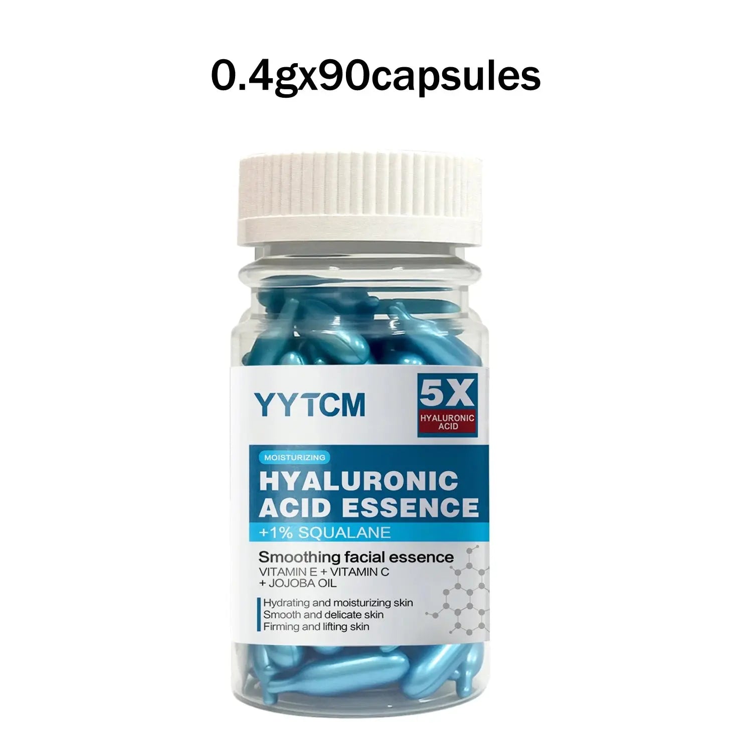 Essence de capsule hydratante profonde d'acide hyaluronique, mylalla cacyra