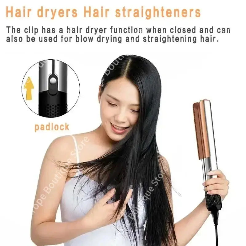 Sèche-cheveux et lisseur professionnel 2 en 1, mylalla cacyra