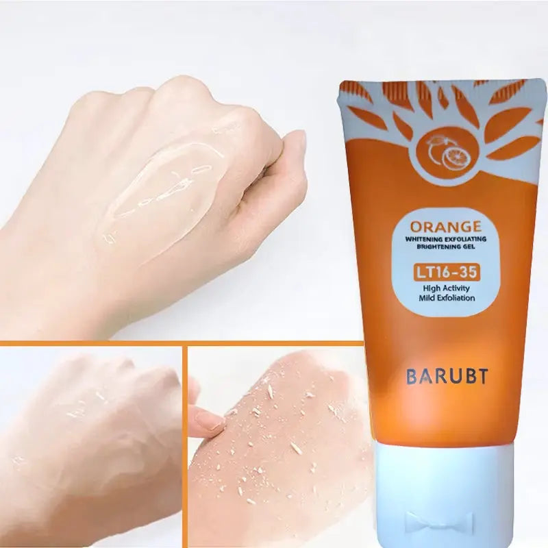 Gel  gommage doux pour le visage, Gel nettoyant pour le corps, mylalla cacyra