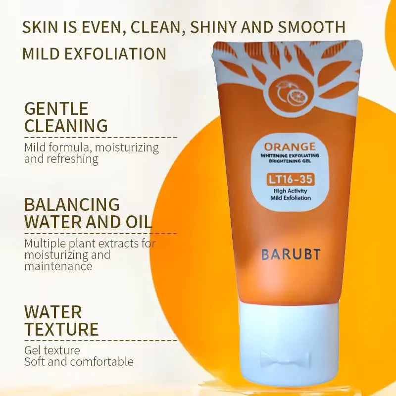 Gel  gommage doux pour le visage, Gel nettoyant pour le corps, mylalla cacyra