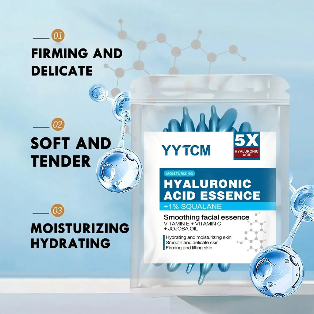 Essence de capsule hydratante profonde d'acide hyaluronique, mylalla cacyra