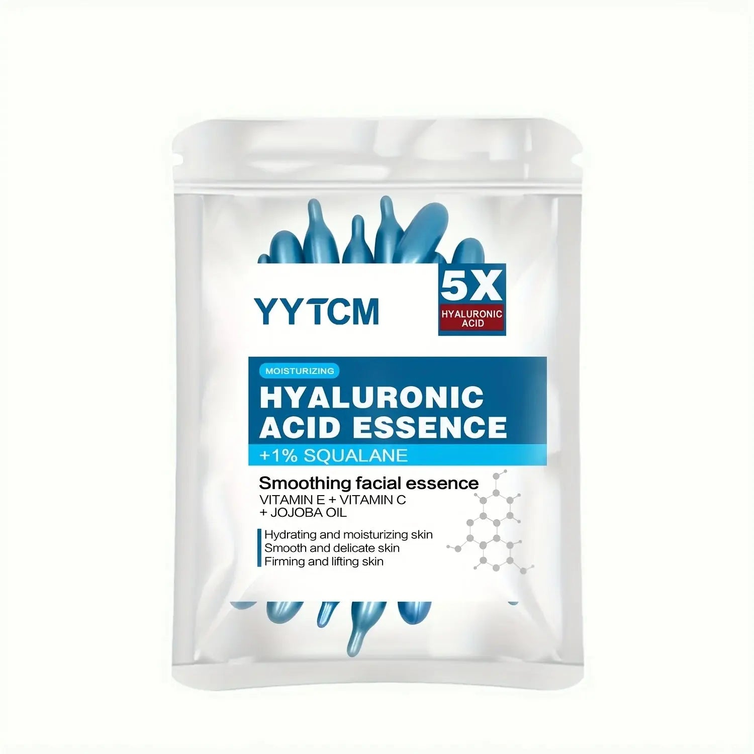 Essence de capsule hydratante profonde d'acide hyaluronique, mylalla cacyra