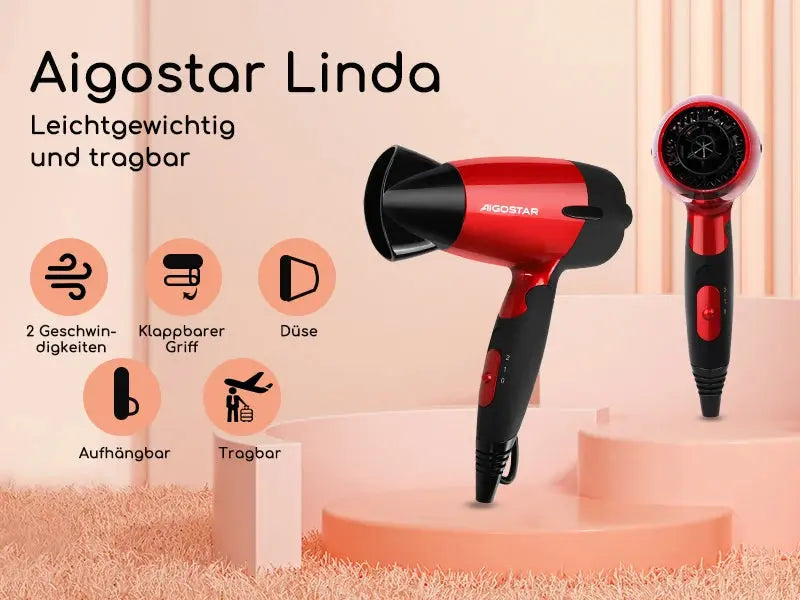 Sèche-cheveux de voyage mylalla cacyra