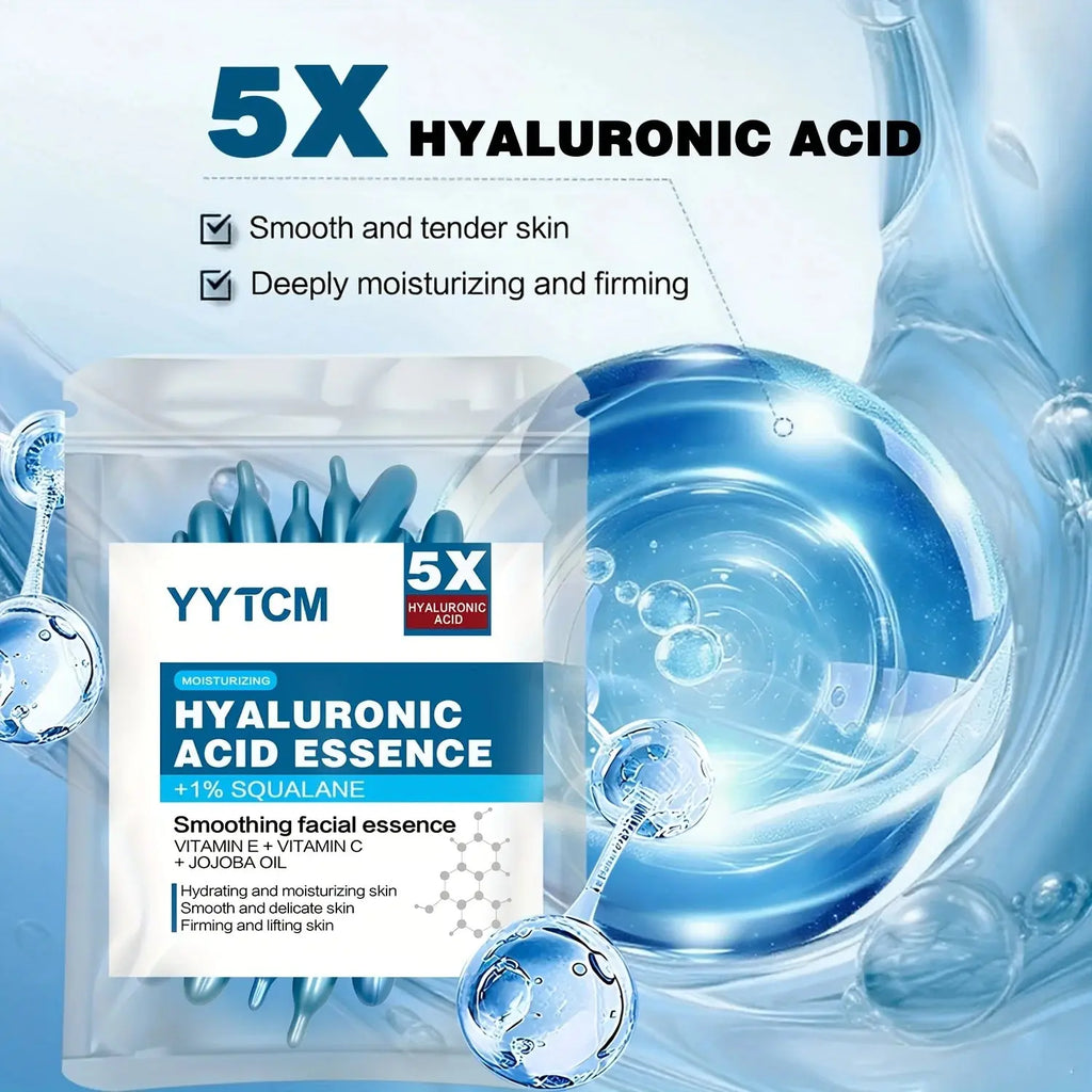 Essence de capsule hydratante profonde d'acide hyaluronique, mylalla cacyra
