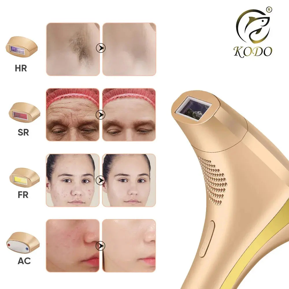 KODO-Épilateur laser 4 en 1 pour le visage et le corps, mylalla cacyra