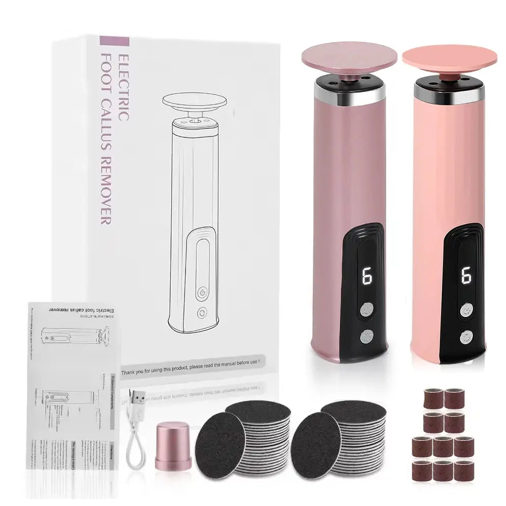 Machine électrique sans fil pour enlever les callosités des pieds, mylalla cacyra
