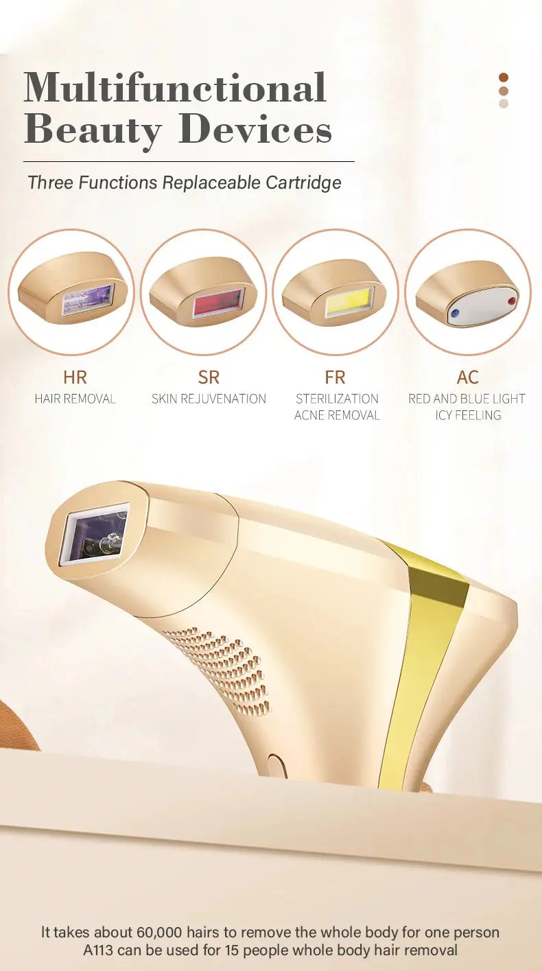 KODO-Épilateur laser 4 en 1 pour le visage et le corps, mylalla cacyra