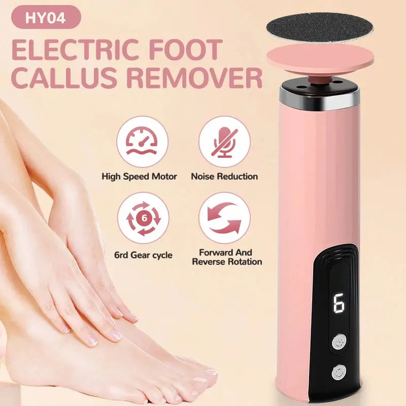 Machine électrique sans fil pour enlever les callosités des pieds, mylalla cacyra