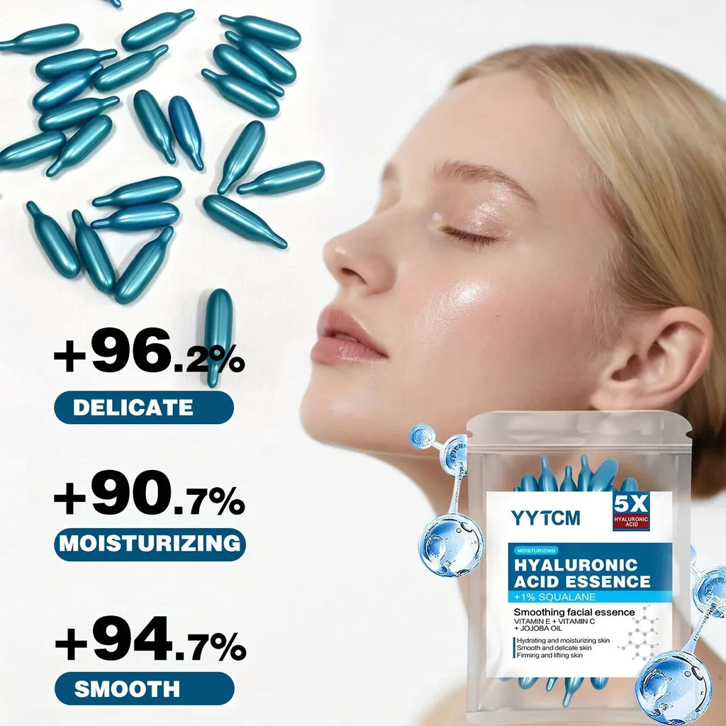 Essence de capsule hydratante profonde d'acide hyaluronique, mylalla cacyra