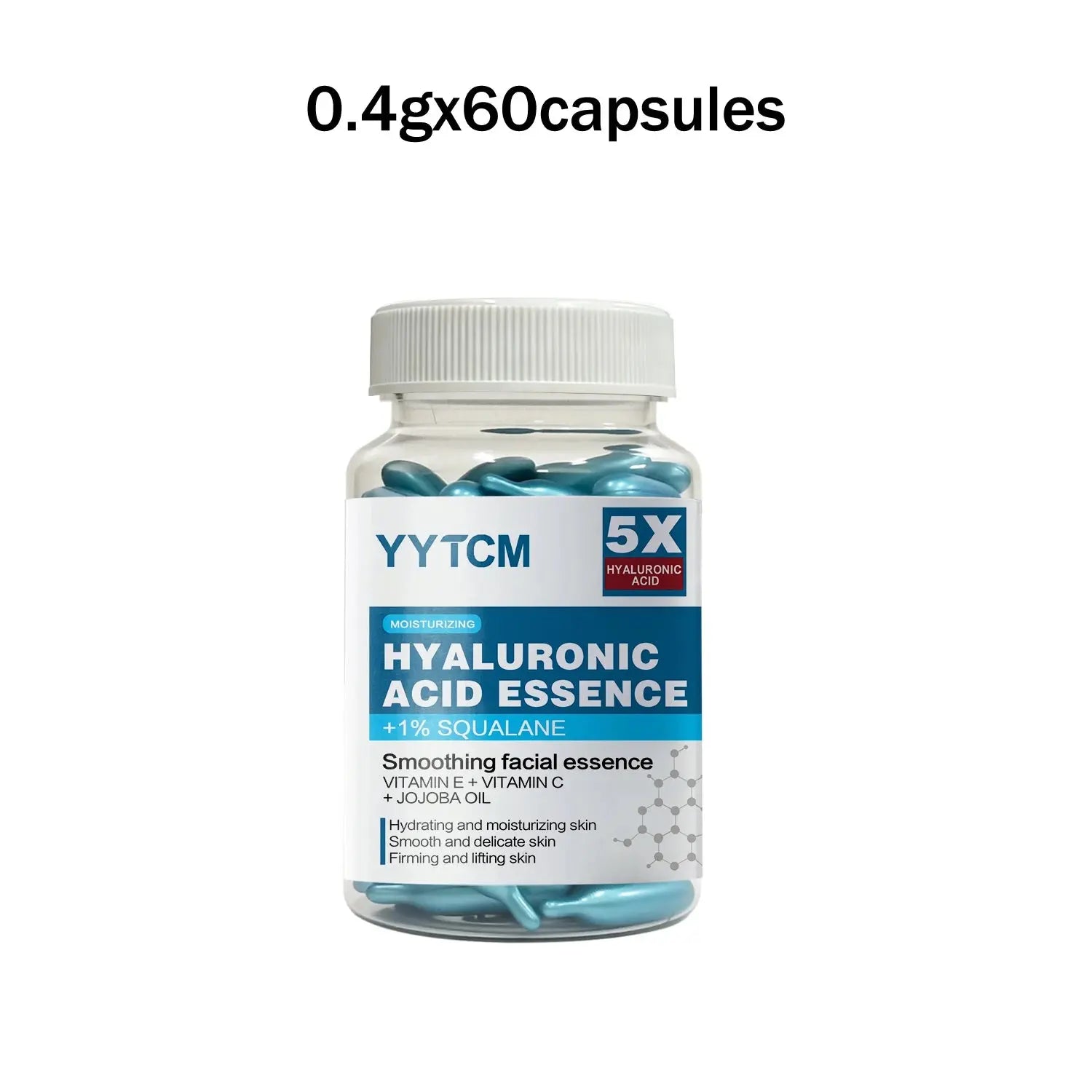 Essence de capsule hydratante profonde d'acide hyaluronique, mylalla cacyra