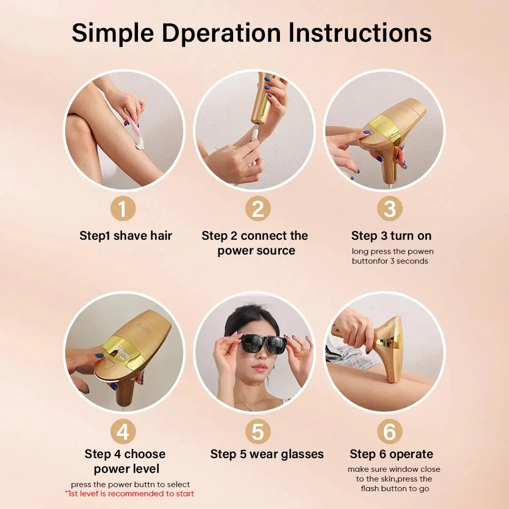 KODO-Épilateur laser 4 en 1 pour le visage et le corps, mylalla cacyra