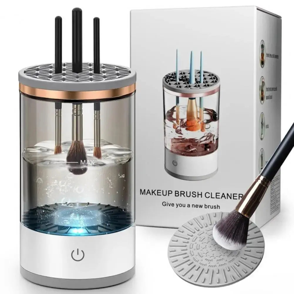 Nettoyeur de brosse de maquillage électrique, alimenté par USB, mylalla cacyra