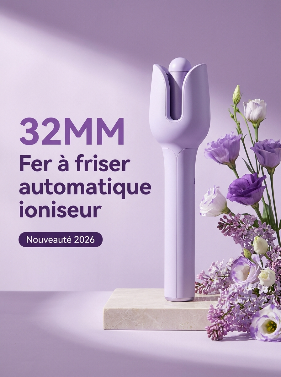 CurlEase® Fer à Boucler Automatique